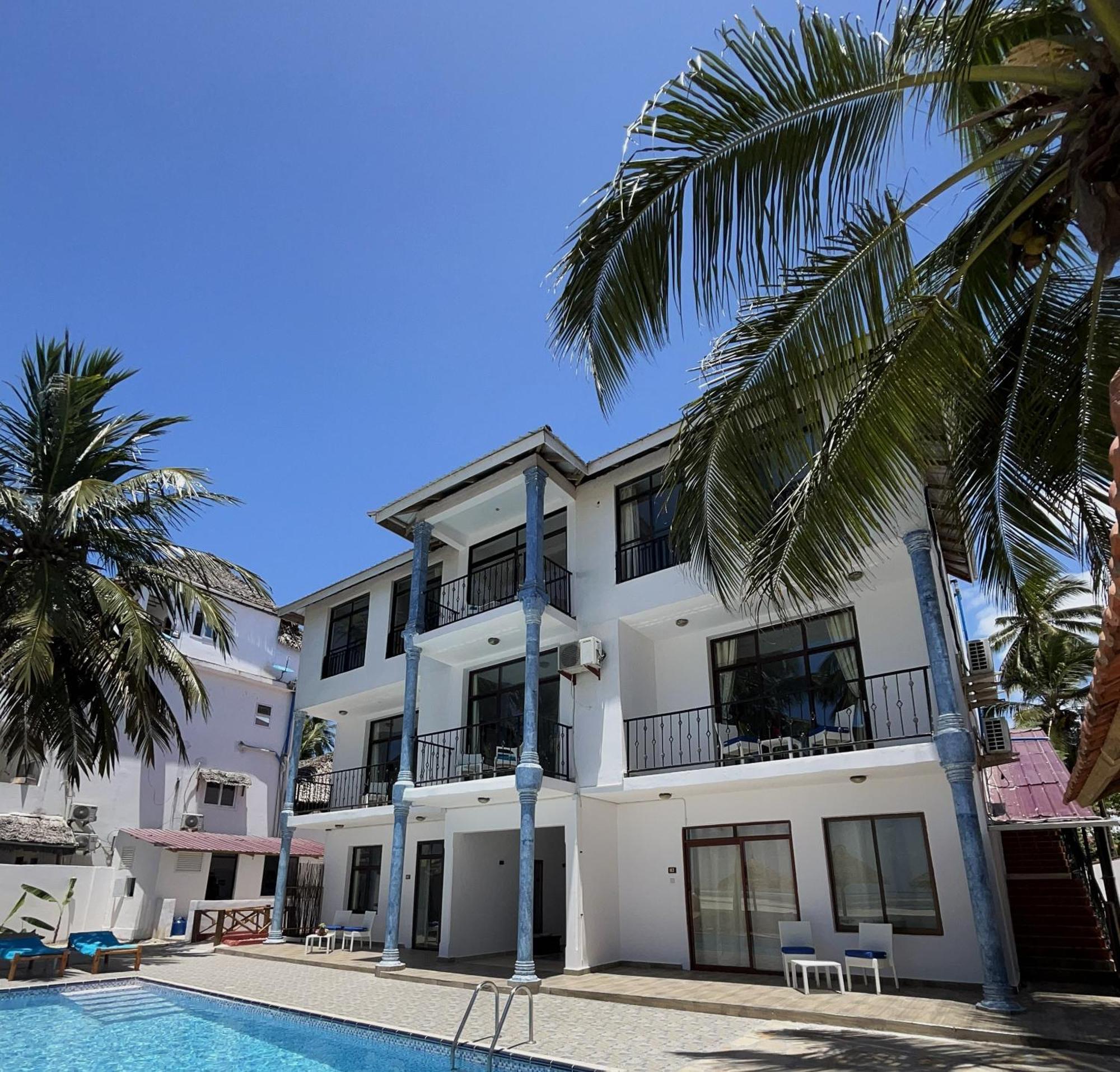 Bianco Azzurro Hotel & Restaurant Pwani Mchangani Buitenkant foto