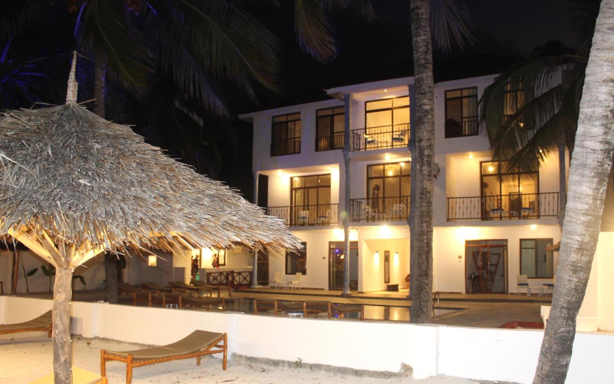 Bianco Azzurro Hotel & Restaurant Pwani Mchangani Buitenkant foto